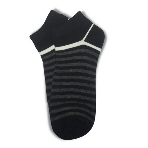 Black Liner Ankle Socks - Premium Quality